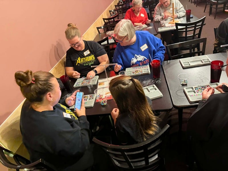 Community Connection Event with Embrace Our Souls, featuring bracelet making